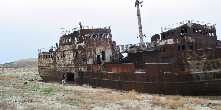 Аральске море вивільняє вуглекислий газ