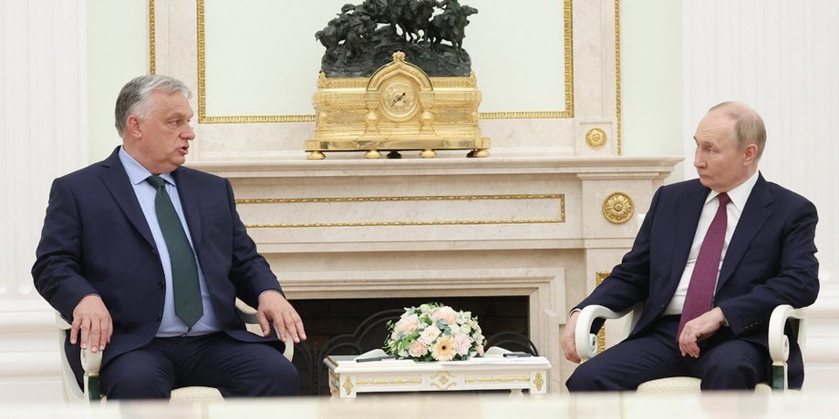 Виктор Орбан и Владимир Путин
