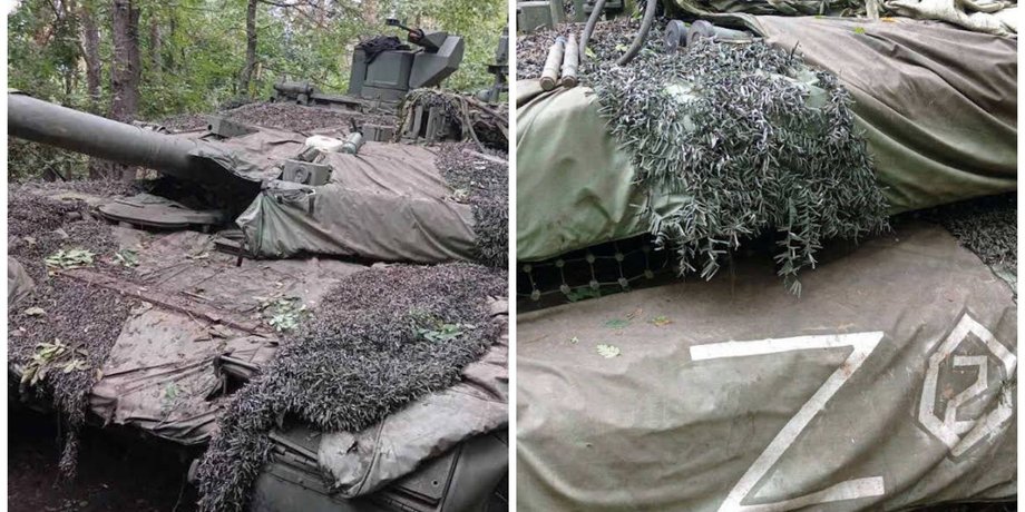 трофейный т-90м