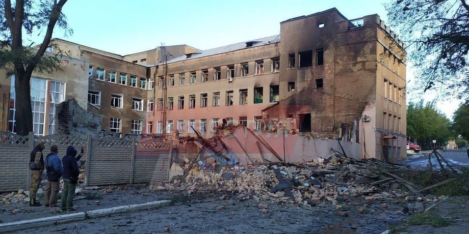 Кадиевка, взрыв, дом культуры, база вагнера, луганская область