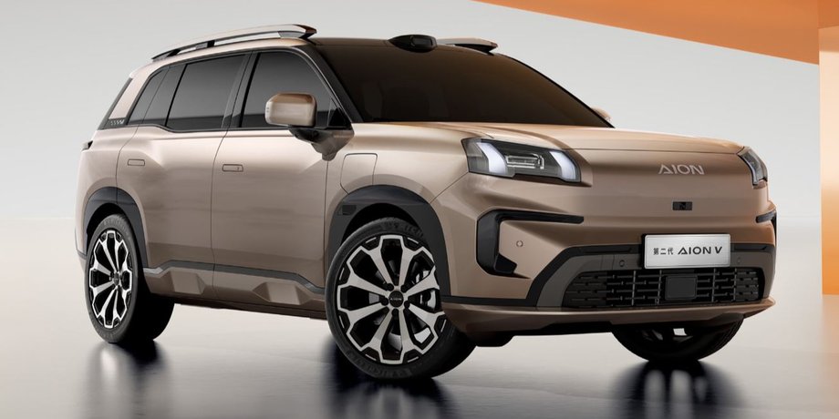 GAC Aion V 2024, GAC Aion V, новый GAC Aion V, кроссовер GAC, электромобиль GAC