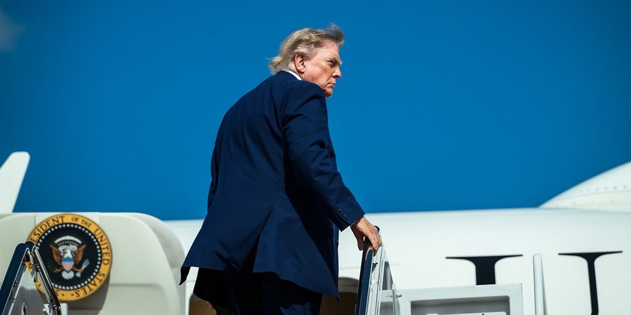 самолет дональда трампа