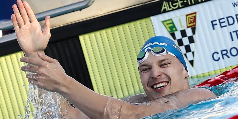Андрій Говоров, срібло, друге місце, чемпіонат європи, плавання, плавець, друге місце в чемпіонаті, говоров