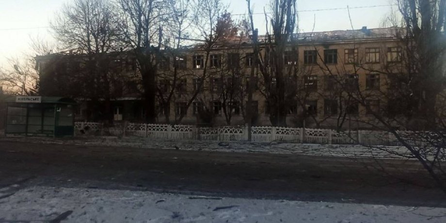 Взрывы, прилеты, обстрел, Никольская, школа №3, казарма, бавовна