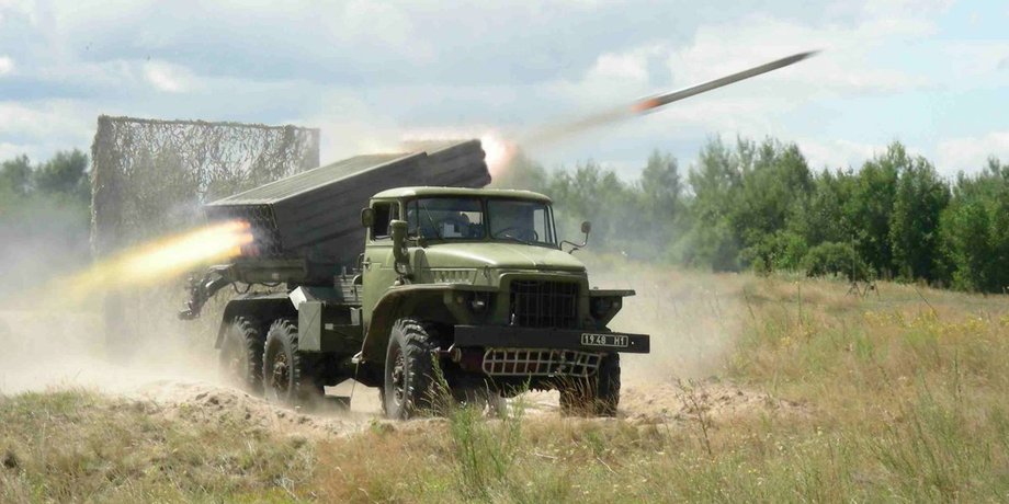 Бм-21 "Град" / gods-of-war.pp.ua