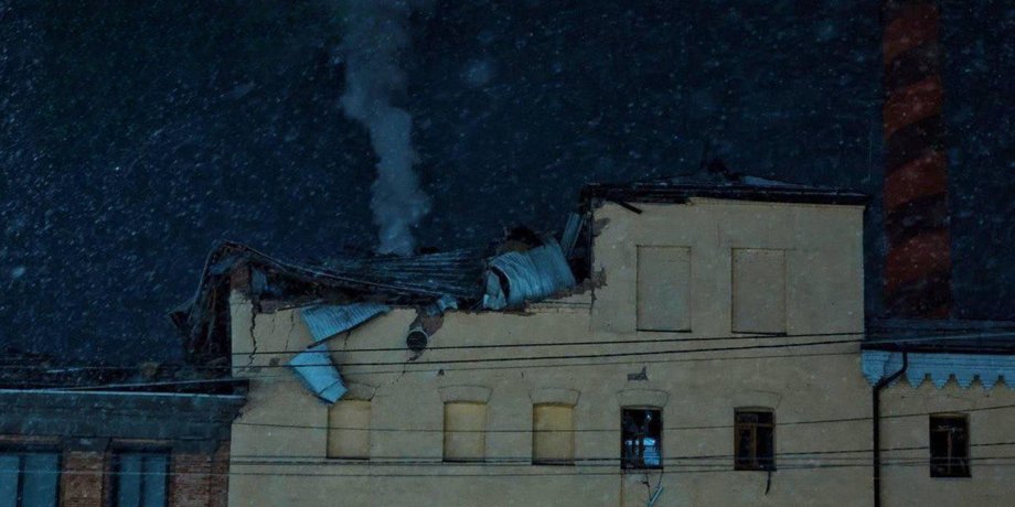 Удар по фабрике Рошен в Киеве