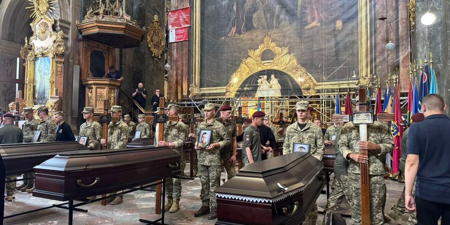 прощання, Львів, загиблі полонені