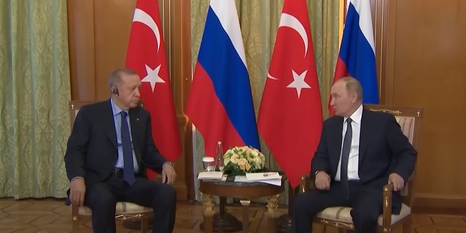 Тайїп Ердоган, Володимир Путін