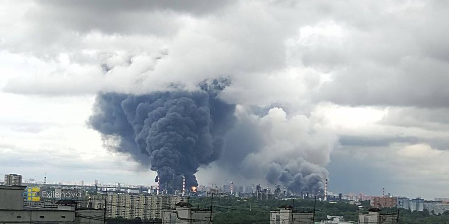 на росТБ замовчали удар по Москві атака дронів Москва 18 червня