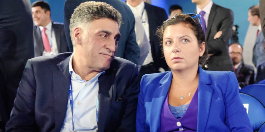 Тигран Кеосаян та Маргарита Симоньян