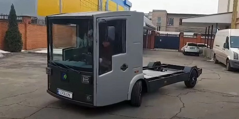 Український електромобіль CoolOn, Український електромобіль, електромобіль CoolOn, вантажний електромобіль