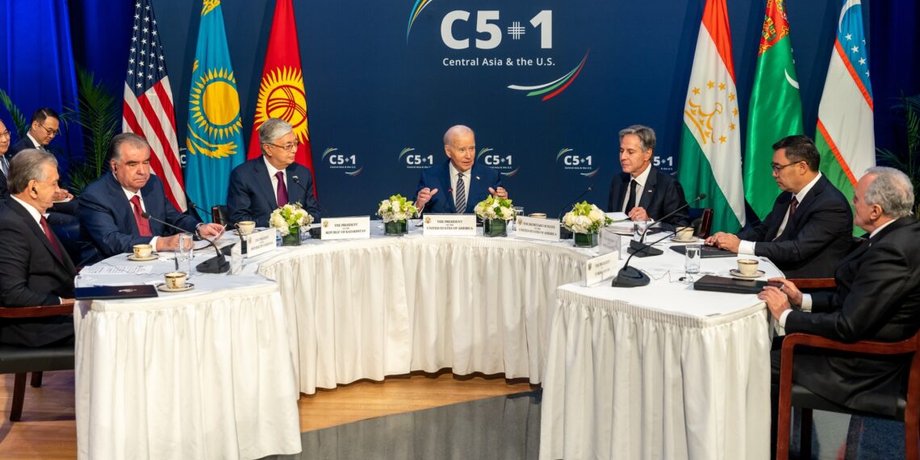 Байден, C5+1, Розвал ОДКБ, Байден Центральна Азія, американські бази Центральна Азія, США Азія