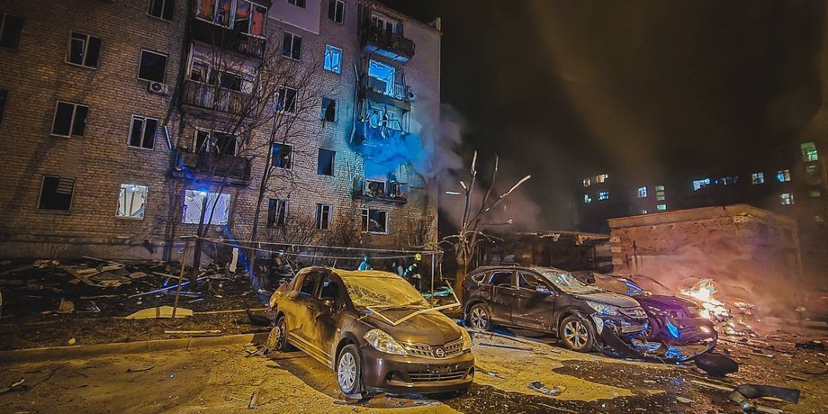 Последствия ударов по Харькову