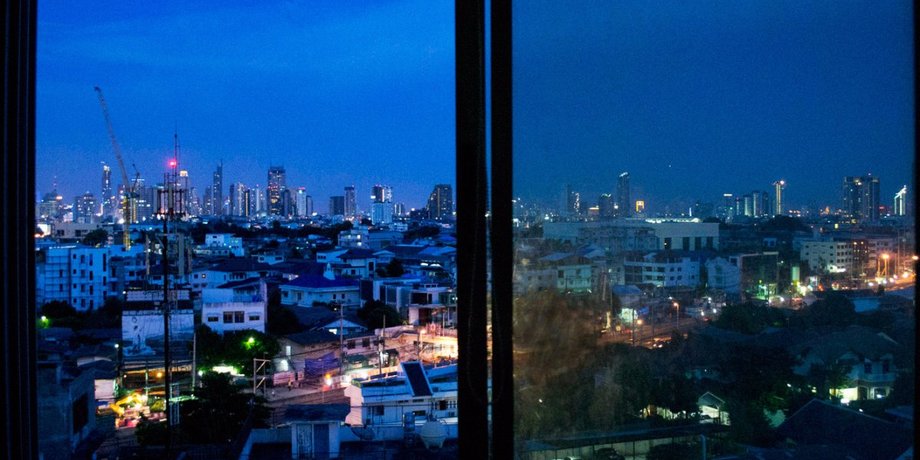 Бангкок из окна квартиры / Фото: businessinsider.com