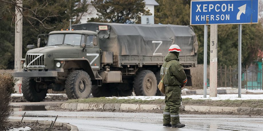 херсон, військові, блокпост