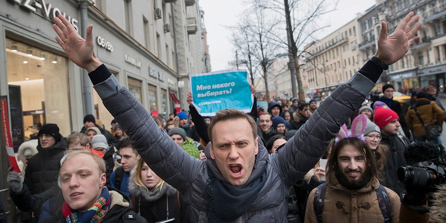 навальный, протесты, премия сахарова