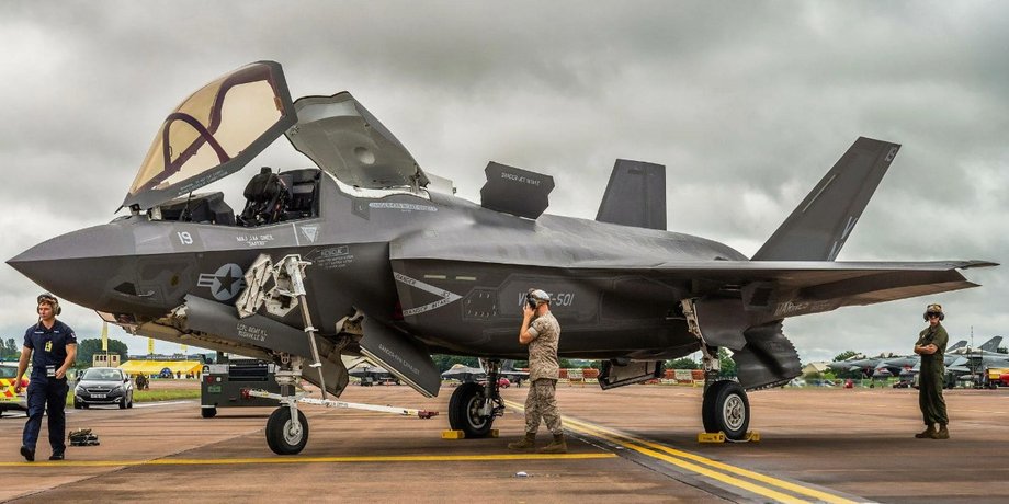 Истребитель F-35 ВВС США