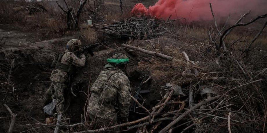 ВСУ, Харьковское направление, окоп