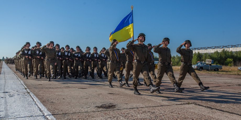 Репетиция военного парада / Фото прес-сслужбы НГУ