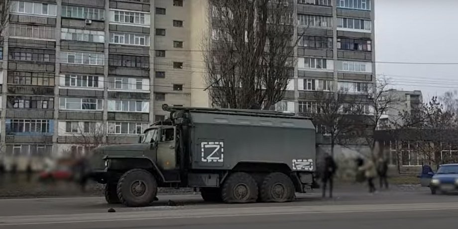 Сумы, военный автомобиль