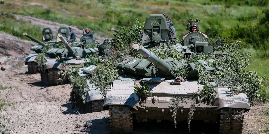 ЗС РФ, армія Росії, російські війська, танки, танк, російський танк