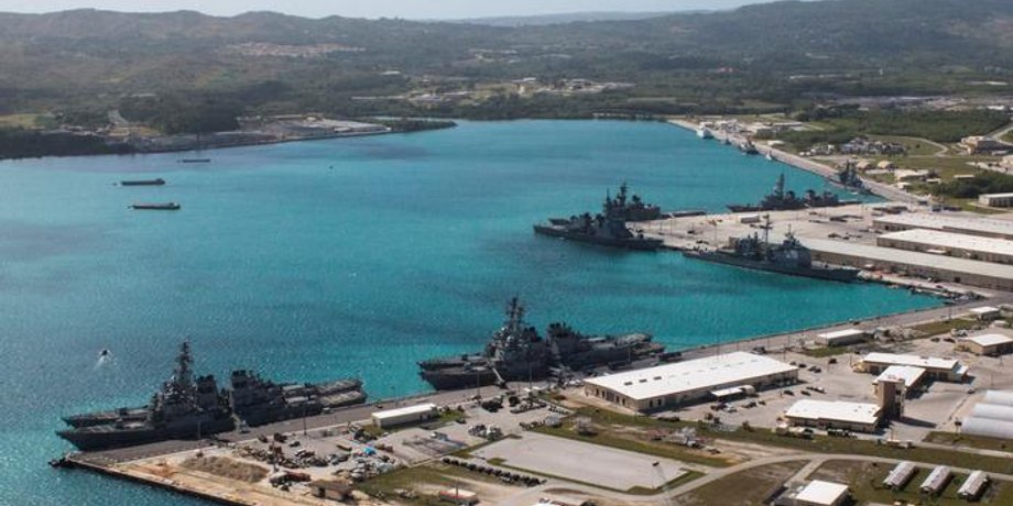 Военная база США на острове Гуам