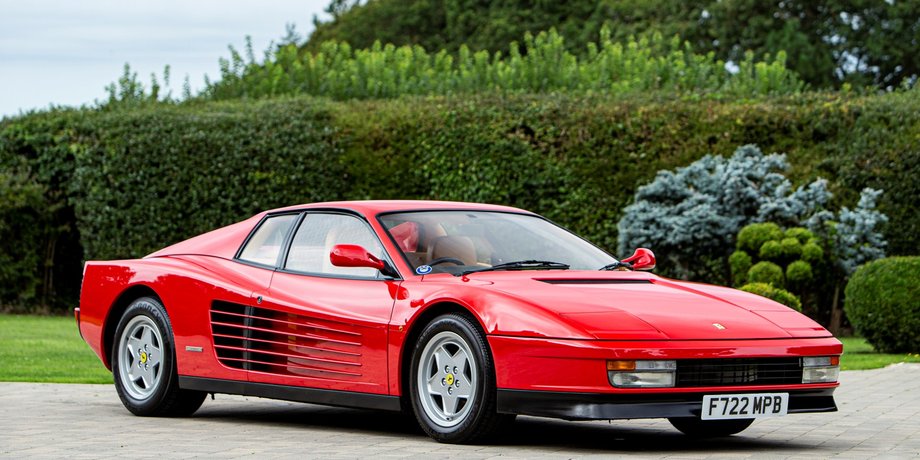 Ferrari Testarossa 1988, Ferrari Testarossa, Найджел Мэнселл, суперкар Ferrari