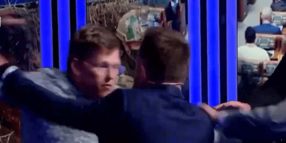 Камельчук, розенко, юрий камельчук, павел розенко, драка, прямой эфир, телеканал, потасовка, драка в прямом эфире