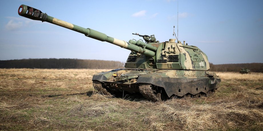 сау, техніка, зс рф, 2С19 МСТА-С