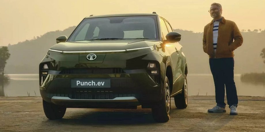 Tata Punch, Tata Punch EV, электромобиль Tata, кроссовер Tata