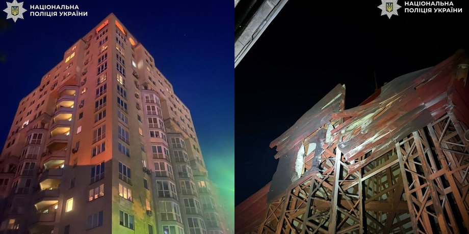 наслідки нічної атаки на Київ 12 травня