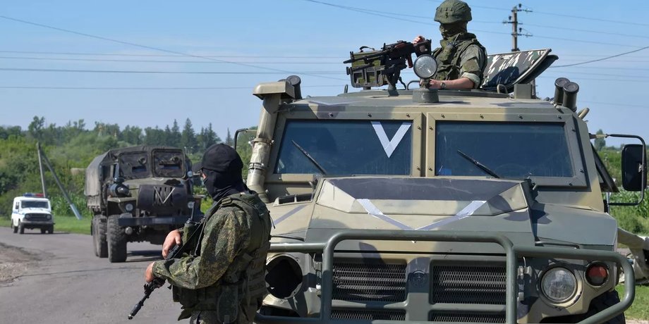 Запорізький напрямок, Роботине, Токмак, російські десантники, російська піхота