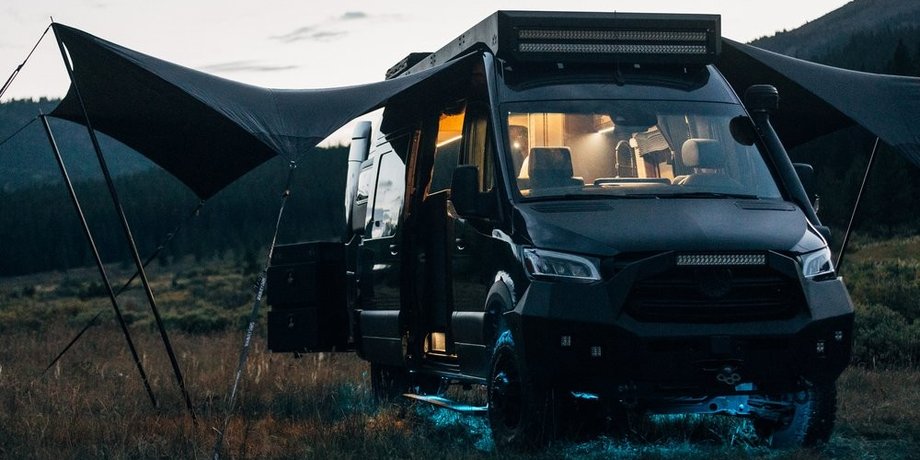 Earth Ship Vans ESV-1, Mercedes Sprinter, будинок на колесах, автобудинок Mercedes, Тюнінг Mercedes Sprinter