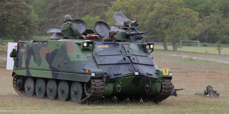 бронемашина Pbv 302 Швеція