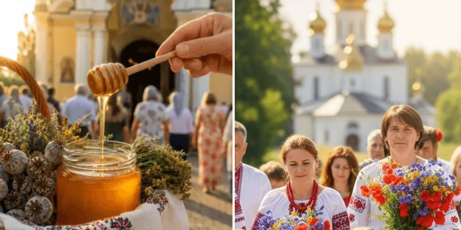 картинки поздравления с медовым спасом, который в 2026 году празднуют 1 августа.