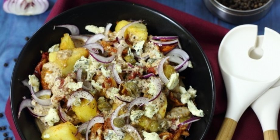 Картофельный салат, вкусный картофельный салат, рецепт салата
