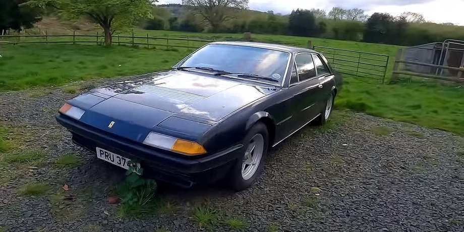 Ferrari 400, купе Ferrari, брошенные авто