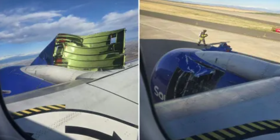 Двигатель разорвало на части во время взлета, авария авиалайнера Southwest Airlines, видео, курьезы, США