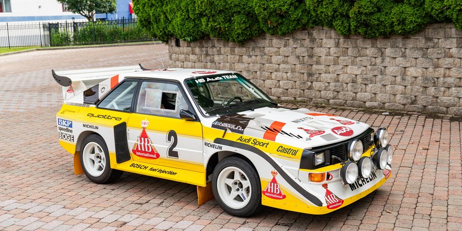 Раллийный Audi Sport Quattro S1