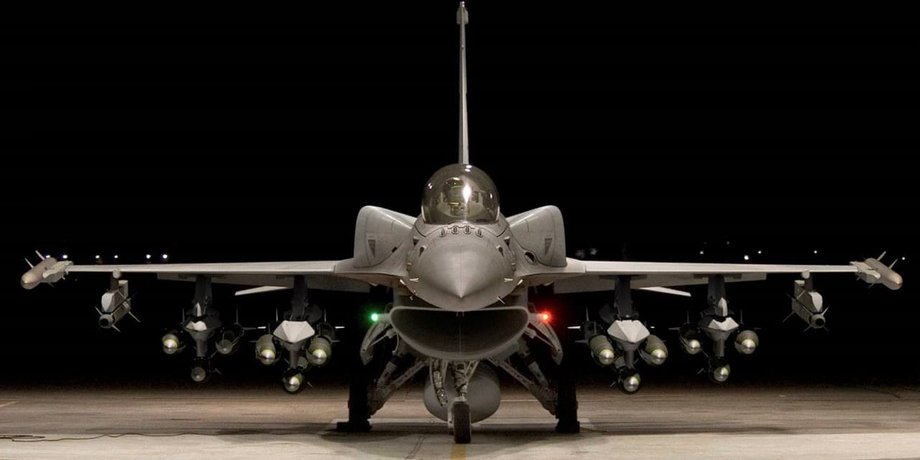 самолет, истребитель, F-16V
