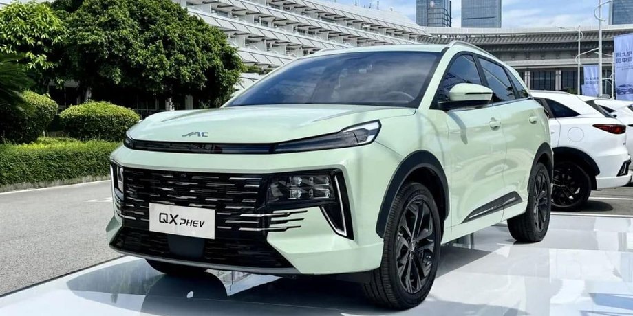 JAC QX PHEV, JAC QX, кроссовер JAC, новый JAC QX