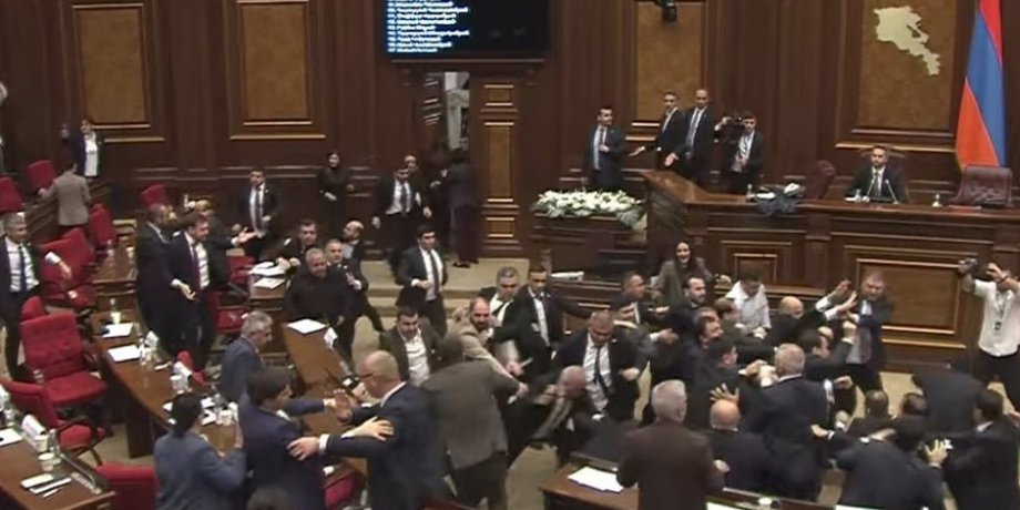 Бійка в парламенті Вірменії