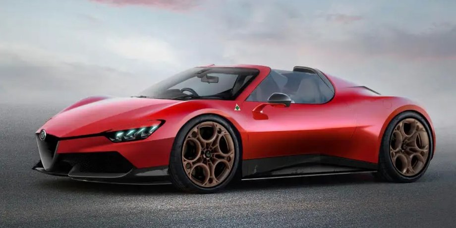 Alfa Romeo, Alfa Romeo 4E, Авто, Автомобили, Спорткар, Электромобили, Электрокар, Фото, Новинки