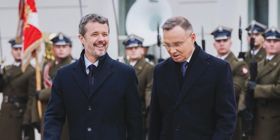 король фредерик, польша, король дании, анджей дуда