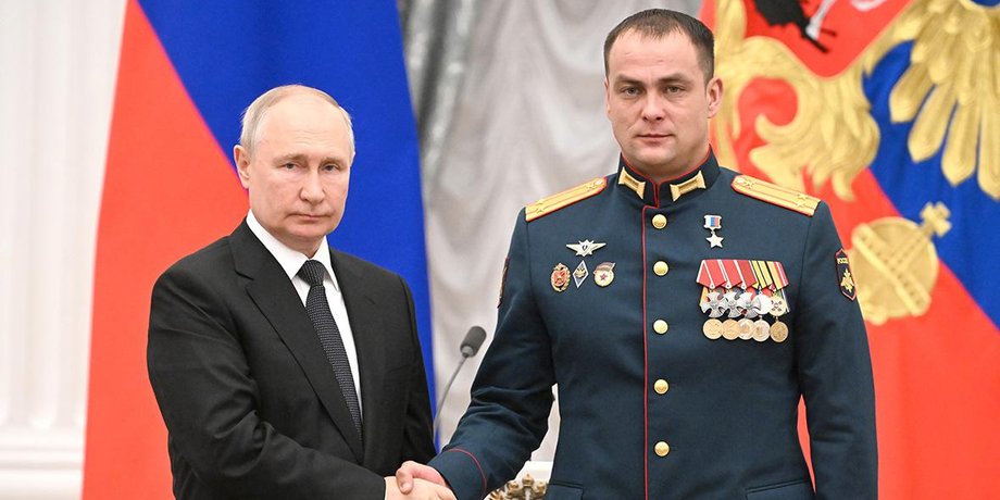 Ирек Магасумов, Владимир Путин, награждение