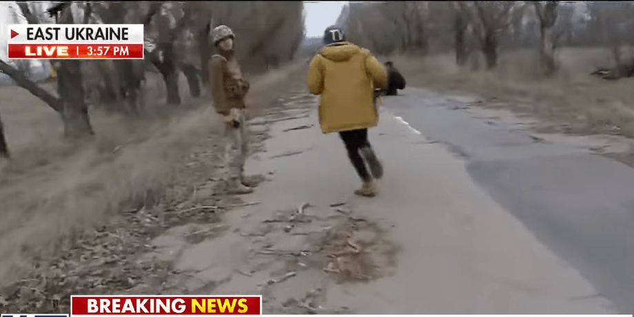 Донбасс, обстрелы, фронт, американский журналист, Fox News