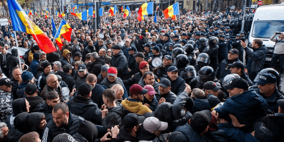 пророссийские протесты в молдове