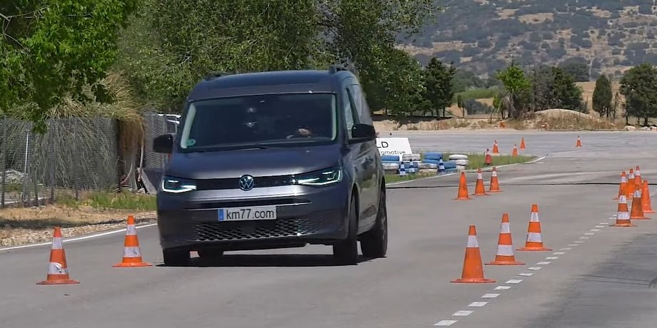 фольксваген кедди 2022, лосиный тест, лосиный тест фольксваген, Volkswagen Caddy 2022, Volkswagen Caddy