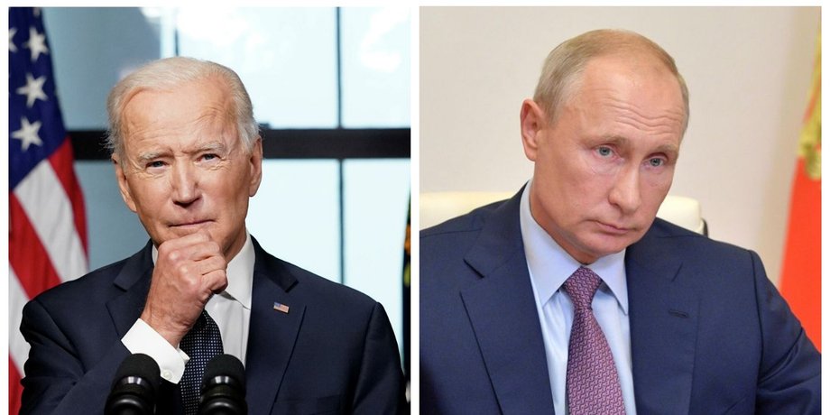 Байден і путин