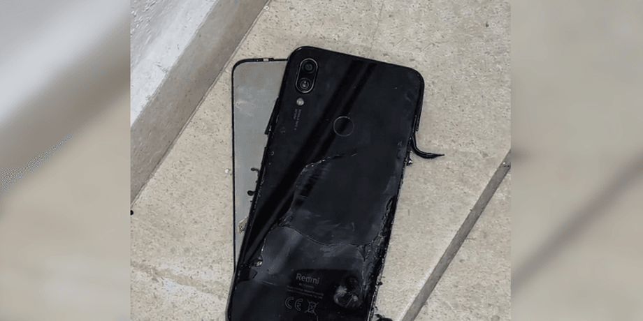 Телефон згорів, Xiaomi